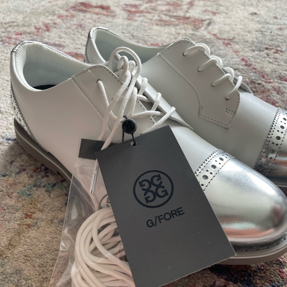 Womens Cap Toe Gallivanter Snow 2024 golf shoes G/FORE